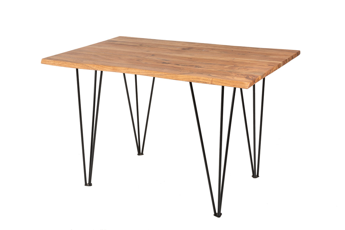 Dining Table Monolith 120cm Acacia Wood Natural