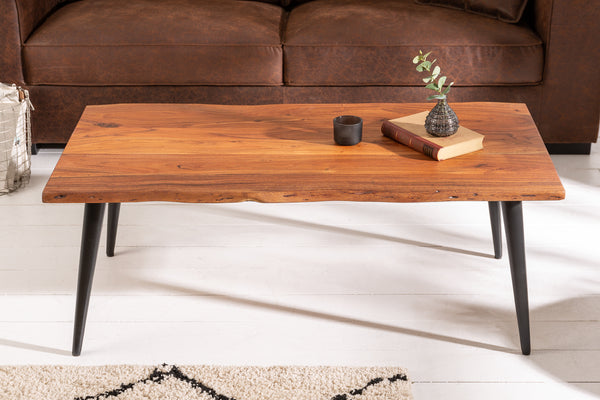 Coffee Table Organic Living 110cm Acacia Wood Brown