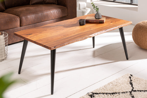 Coffee Table Organic Living 110cm Acacia Wood Brown
