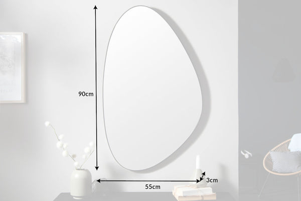 Mirror Noemi 90cm Metal Black