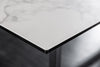 Dining Table Eclipse 200cm Ceramic White Marble Look