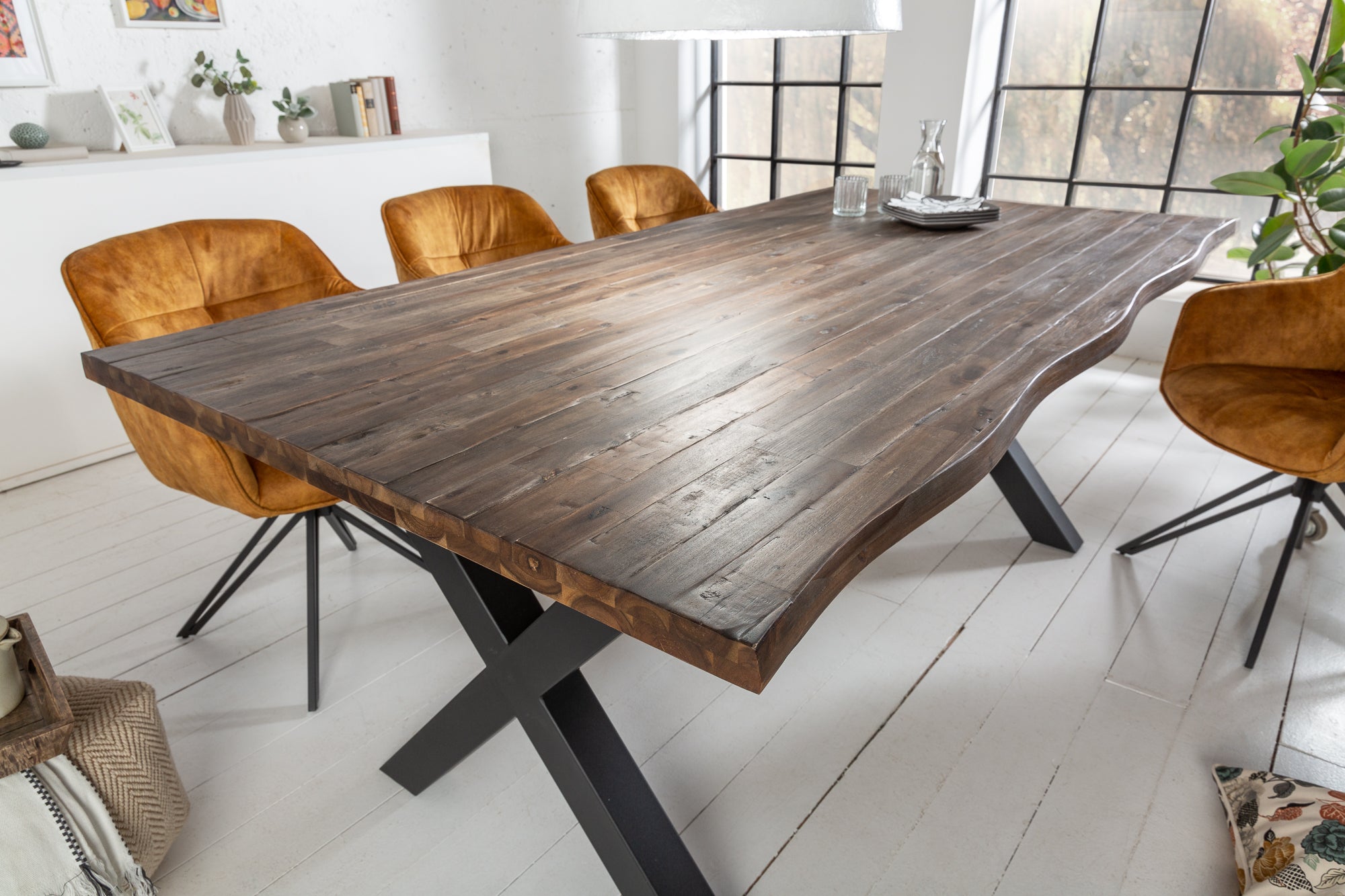 Dining Table Origin 160cm Acacia Brown