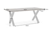 Dining Table Origin 160cm Acacia Wood Brown