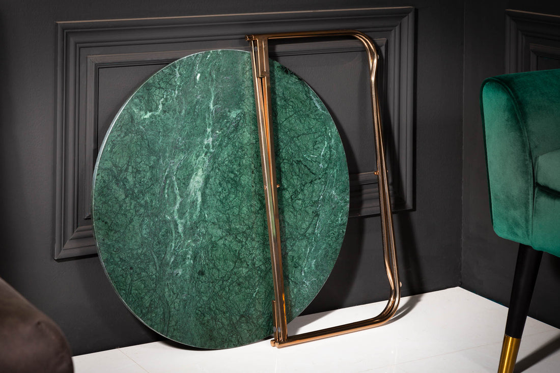 Round Coffee Table Talisman 62cm Marble Green