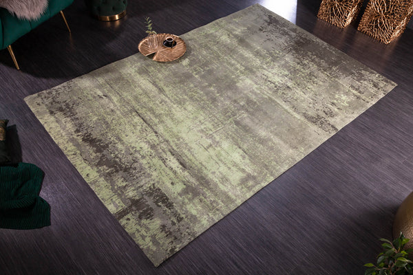 Rug Modern Art 240x160cm Cotton Green