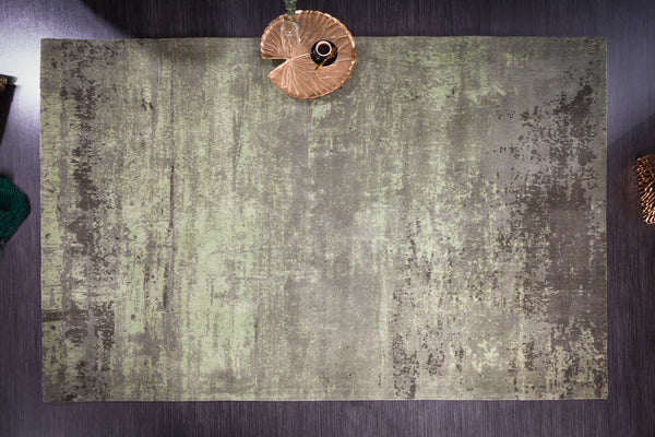 Rug Modern Art 240x160cm Cotton Green