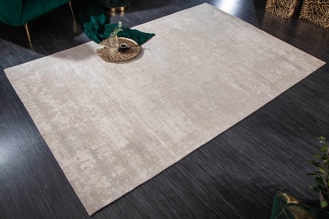 Rug Modern Art 240x160cm Cotton Beige