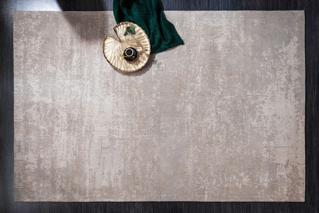 Rug Modern Art 240x160cm Cotton Beige
