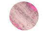 Rug Modern Art Round 150cm Cotton Pink