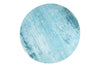 Rug Modern Art Round 150cm Cotton Turquoise