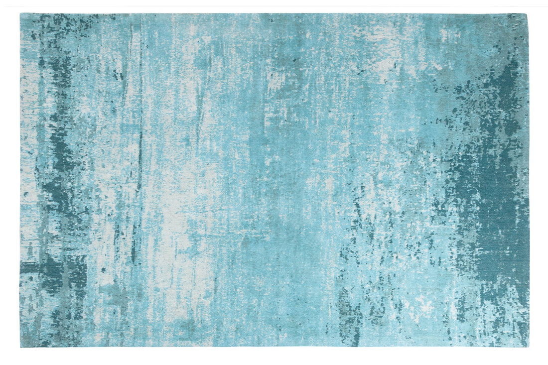 Rug Modern Art 240x160cm Cotton Turquoise