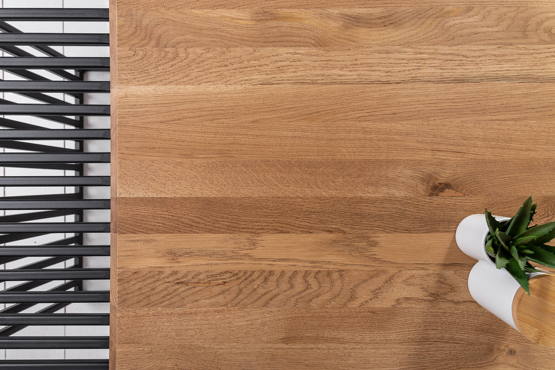 Coffee Table Architecture 100cm Oak Wood Natural
