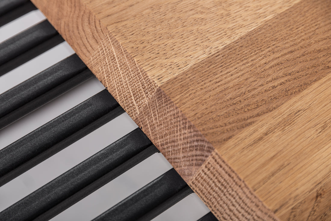 Coffee Table Architecture 100cm Oak Wood Natural
