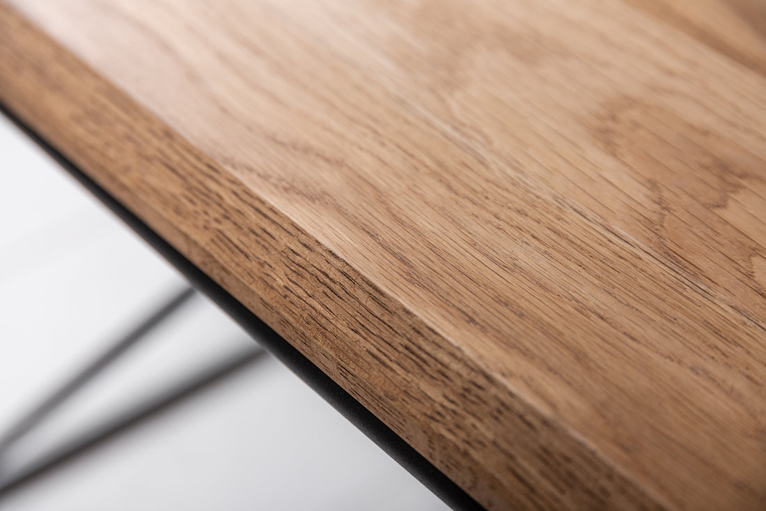 Coffee Table Architecture 110cm Oak Wood Natural