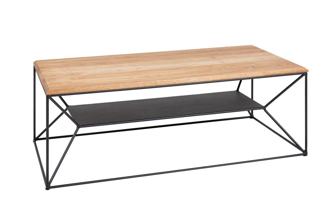 Coffee Table Architecture 110cm Oak Wood Natural