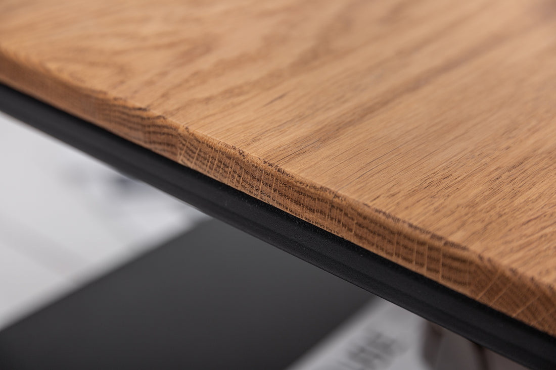 Coffee Table Apartment 95cm Oak Wood Natural
