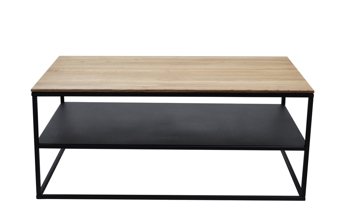Coffee Table Apartment 95cm Oak Wood Natural