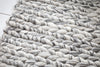 Hand-woven Rug Malibu 240x160cm Wool Grey