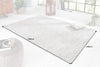 Hand-woven Rug Malibu 240x160cm Wool Grey