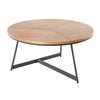 Coffee Table Elegance 80cm Oak Look Natural