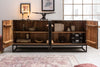 Sideboard Fossil 177cm Acacia Wood Grey