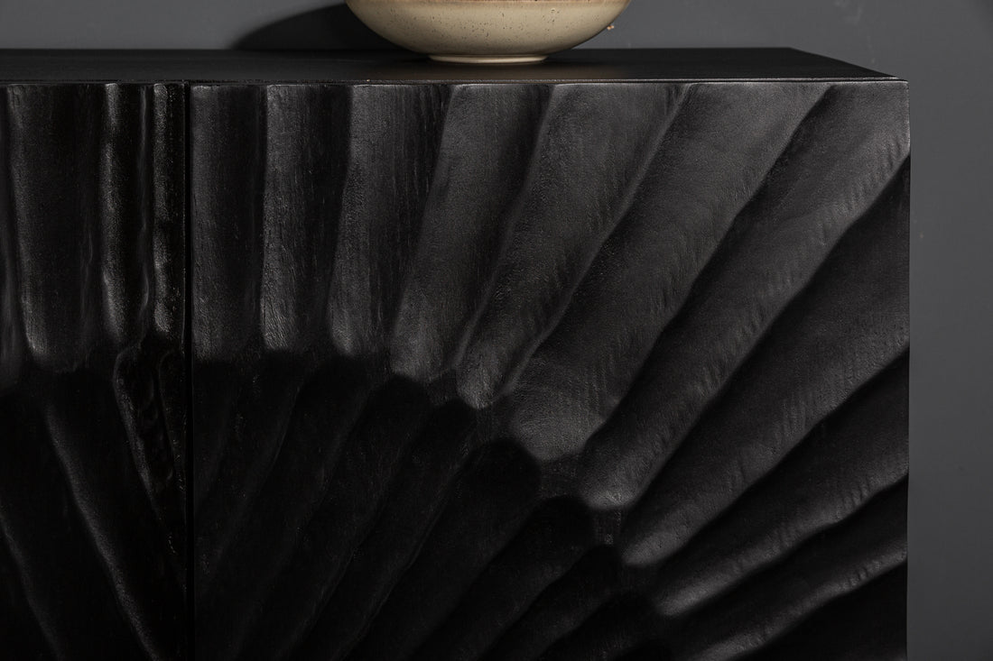 Sideboard Fossil 140cm Mango Wood Black