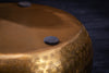Set Of 2 Flower Pots Orient 29cm/37cm Metal Gold