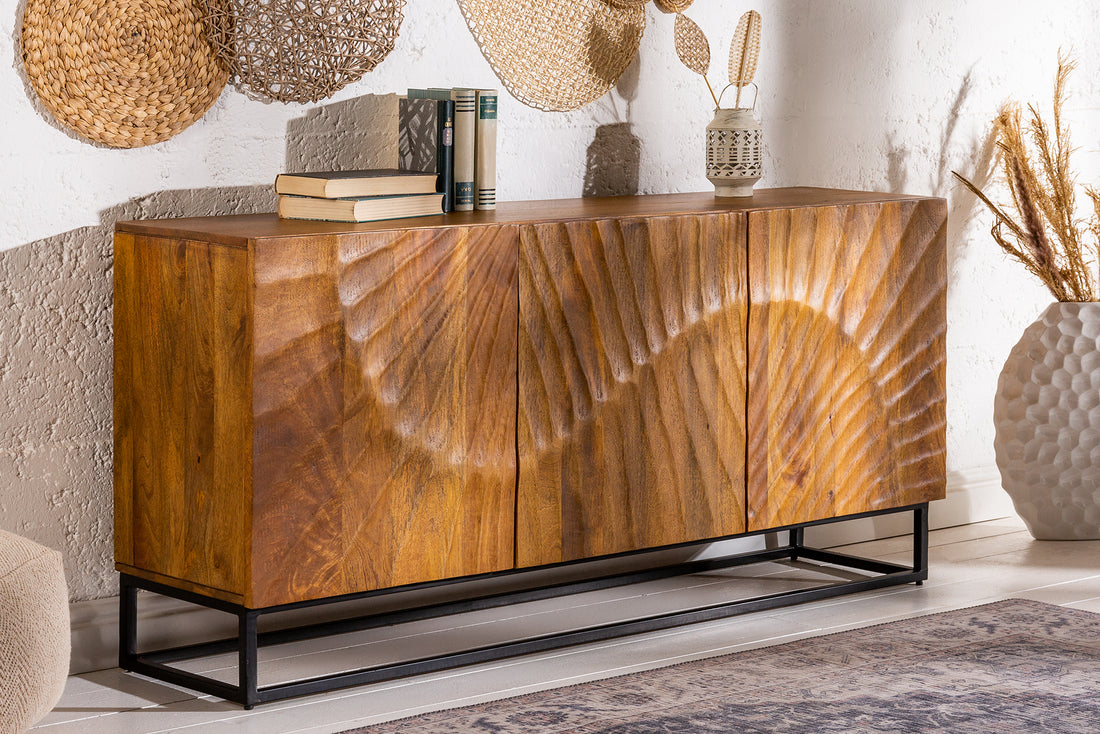 Sideboard Fossil 140cm Mango Wood Brown