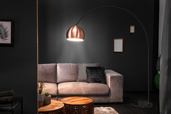 Big Bow II Floor Lamp 170 210cm Copper Black