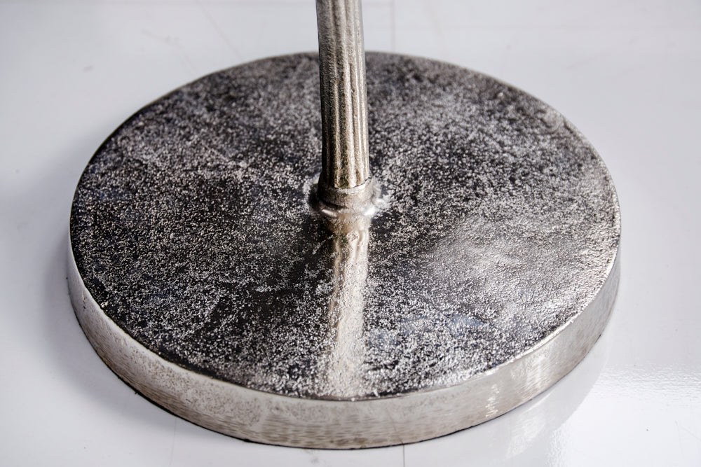 Side Table Blossom 59cm Metal Silver