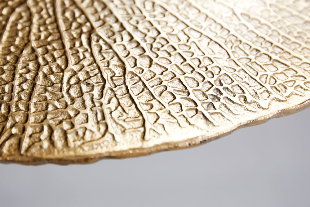 Side Table Blossom 59cm Metal Gold