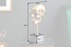 Decorative Sculpture Skull 35cm Metal Gold