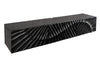 Floating TV Stand Fossil 160cm Mango Wood Black