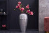 Vase Organic Orient 50cm Hammered II Metal Silver