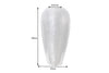 Vase Organic Orient 50cm Hammered Metal Silver