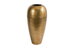 Vase Organic Orient 50cm Hammered II Metal Gold