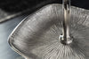 Three Tier Cake Stand Orient 44cm Vintage Metal Silver