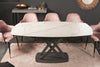 Dining Table Astral 130-190cm Ceramics White