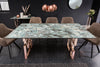 Dining Table Monarch 200cm Ceramics Marble Look Turquoise