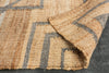 Hand-woven Rug Aztec 230x160cm Hemp Brown