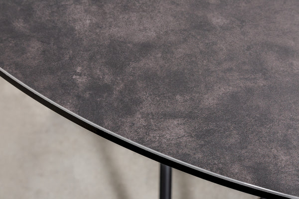 Round Dining Table Horizon 120cm Ceramic Anthracite