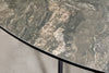 Dining Table Horizon 120cm Ceramic Natural Stone Taupe