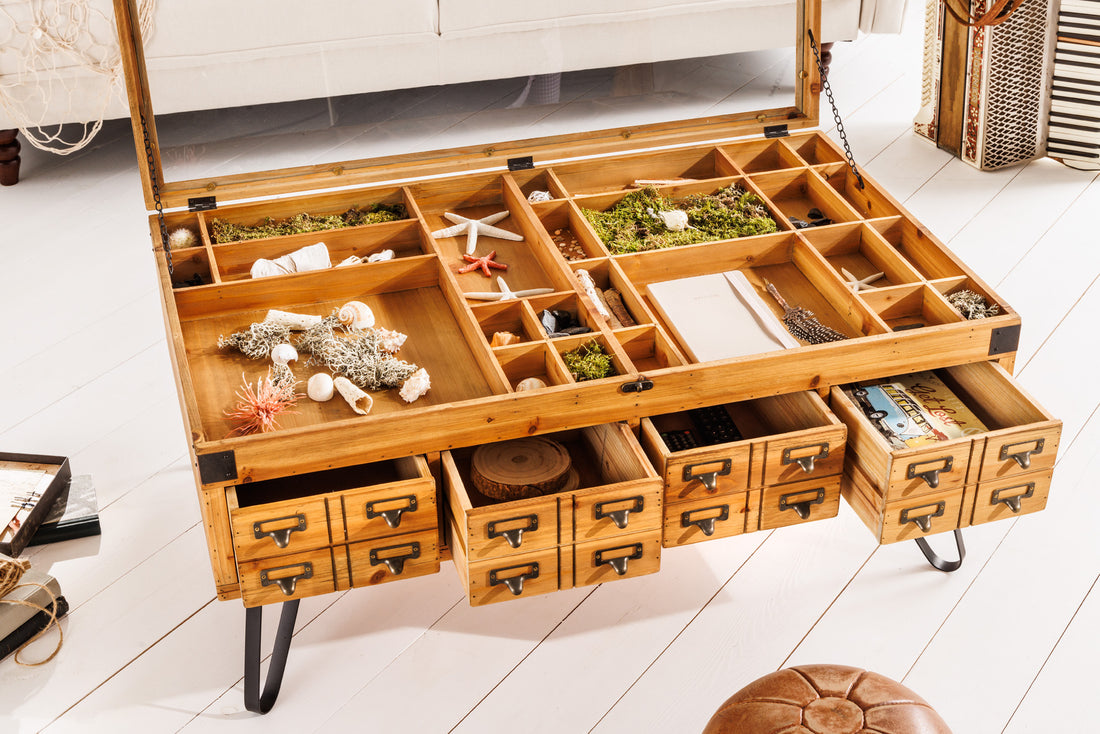 Coffee Table Galileo 100cm With Drawers