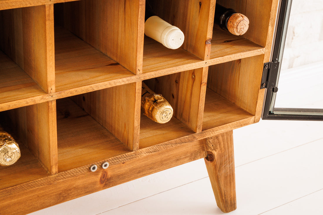 Bar Cabinet Galileo 150cm Pine Natural