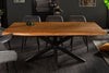 Dining Table Monolith Nature 180cm Acacia Wood Honey X-Frame