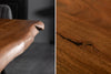 Dining Table Monolith Nature 180cm Acacia Wood Honey Cross-Frame
