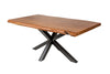 Dining Table Monolith Nature 180cm Acacia Wood Honey Cross-Frame