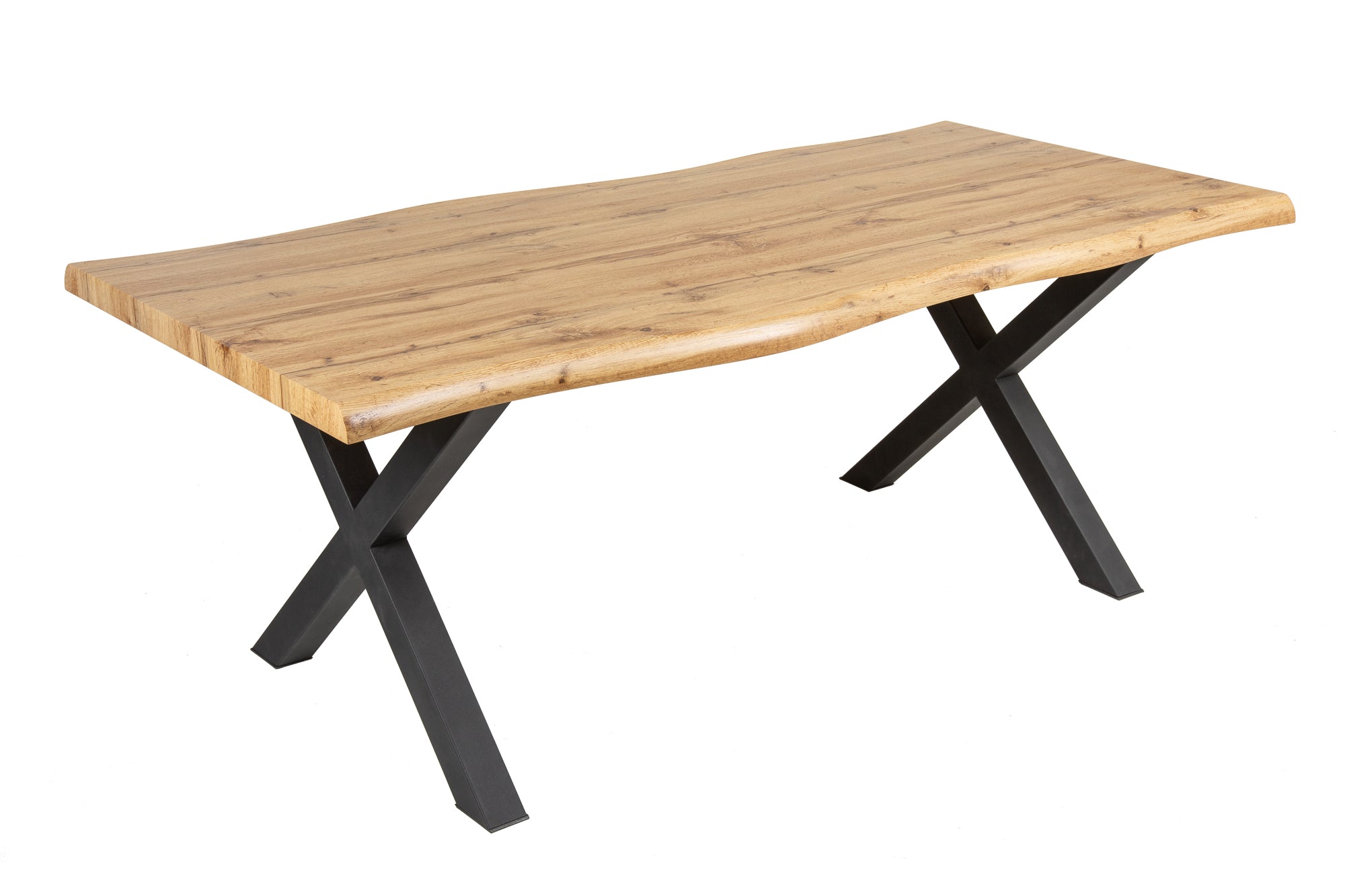 Dining Table Cortez 200cm Wild Oak Look X-Frame