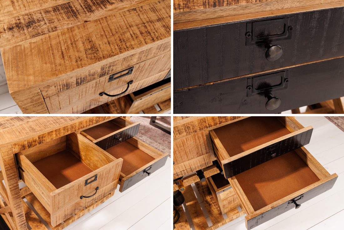 Bar Cabinet Sonora 86cm Mango Wood Natural