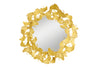 Mirror Ginkgo Leaves 68cm Gold